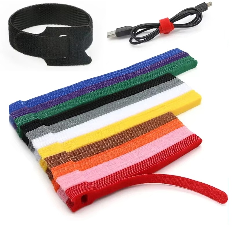 Gear Tie Reusable - 10-50 Stück Bunte Wiederverwendbare Kabelbinder Drahtorganizer
