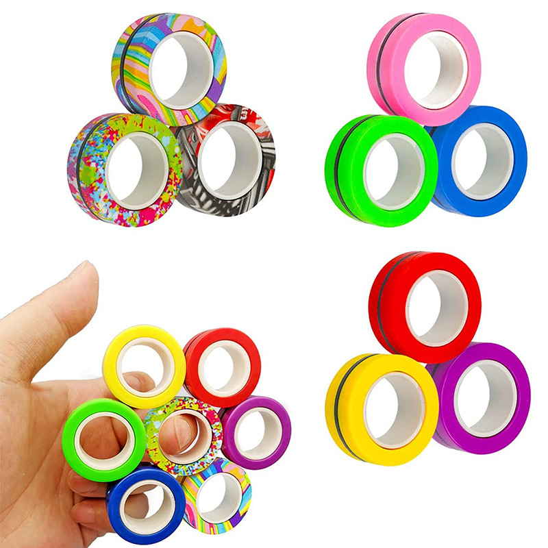 3PCS Fingertip Magnetische Rin – Fidget Spinner Bearing Bewertung und Preis