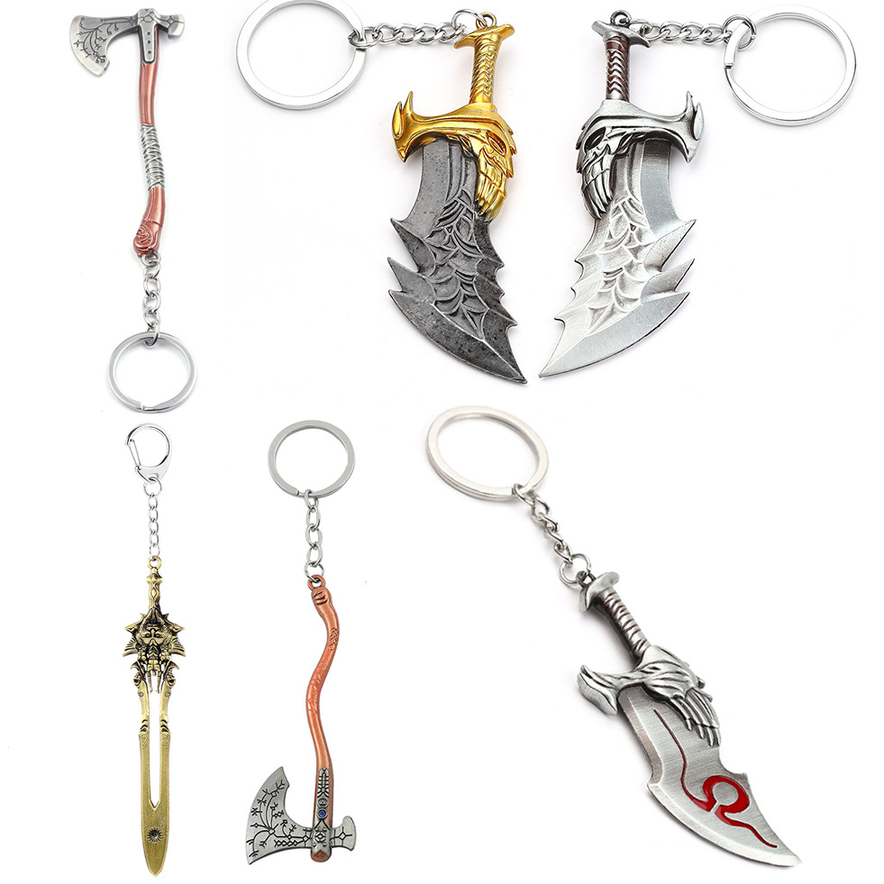 God of War 4 Kratos Schwert Sc – Carabiner Keychain Bewertung und Preis