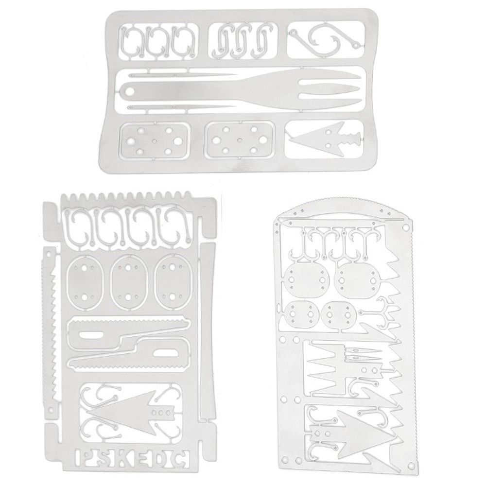 6 Stück Edelstahl-Angelkarten – Multitool Credit Card Bewertung und Preis
