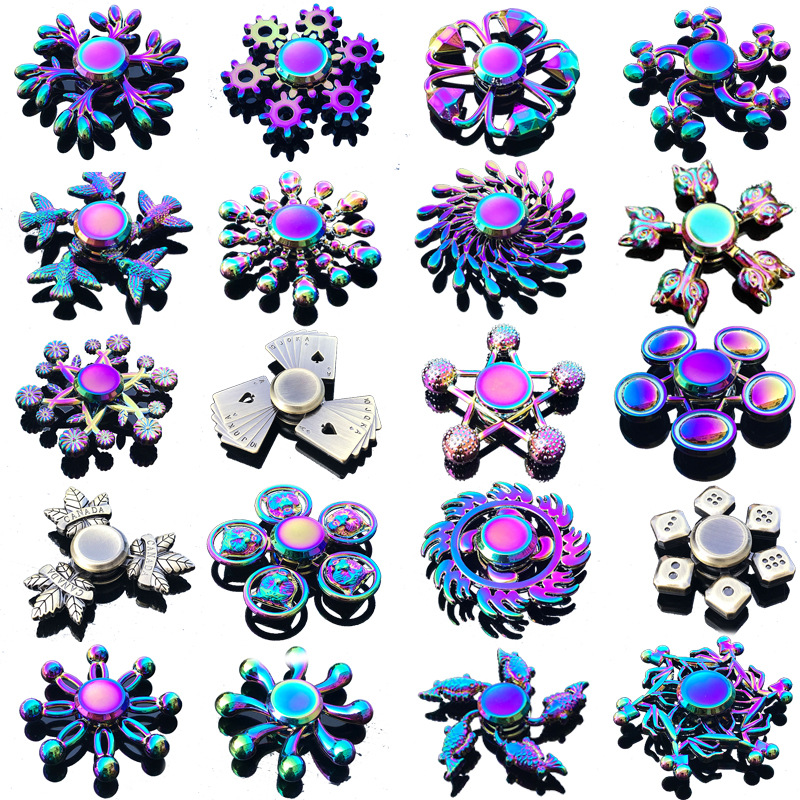 Rainbow Fidget Metallspinner, – Fidget Spinner Bearing Bewertung und Preis