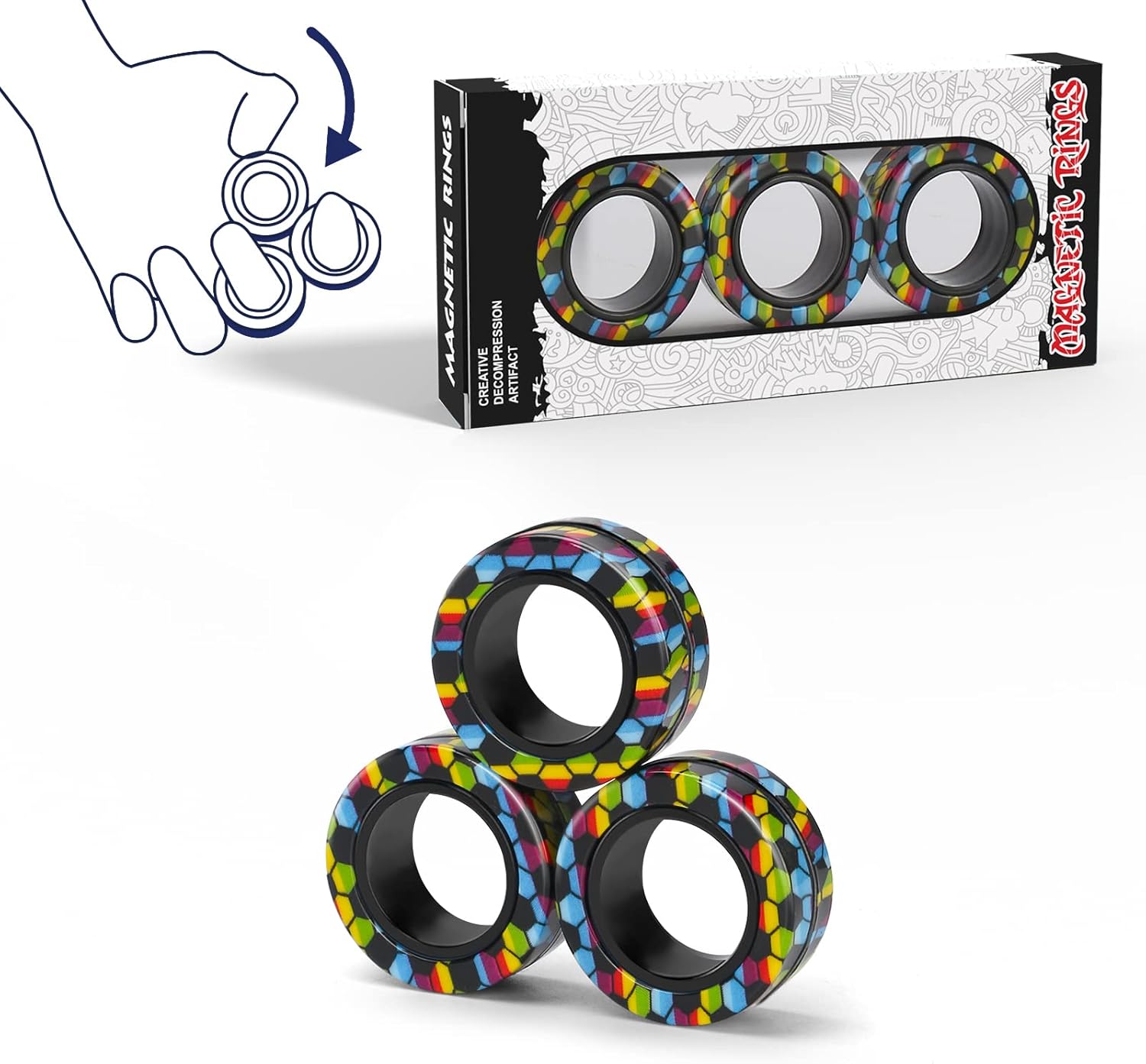 Magnetische Ringe Fidget Toy S – Fidget Spinner Bearing Bewertung und Preis