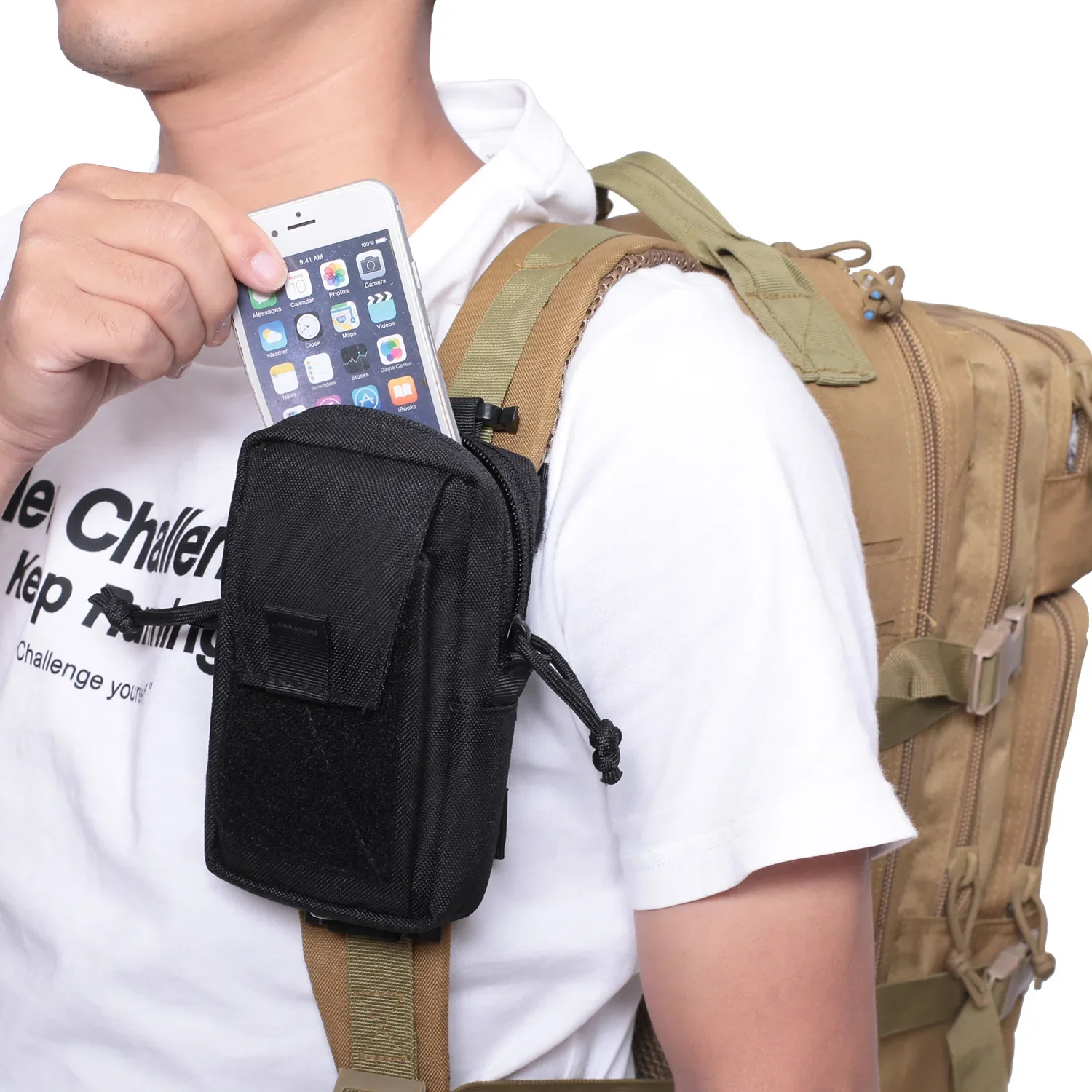Molle Rucksackgurt-Handyhalter – Edc Carry Belt Bewertung und Preis