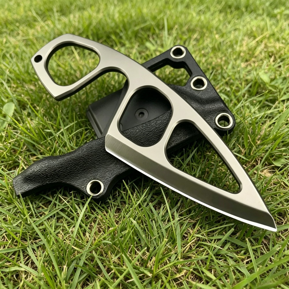 Hochharter Halsmesser mit 440C – Edc Carry Fixed Blade Knife Bewertung und Preis