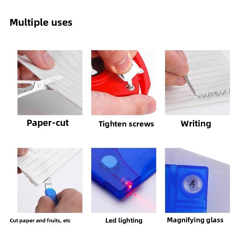 12-in-1-Taschen-Kreditkarte, t – Multitool Credit Card Bewertung und Preis