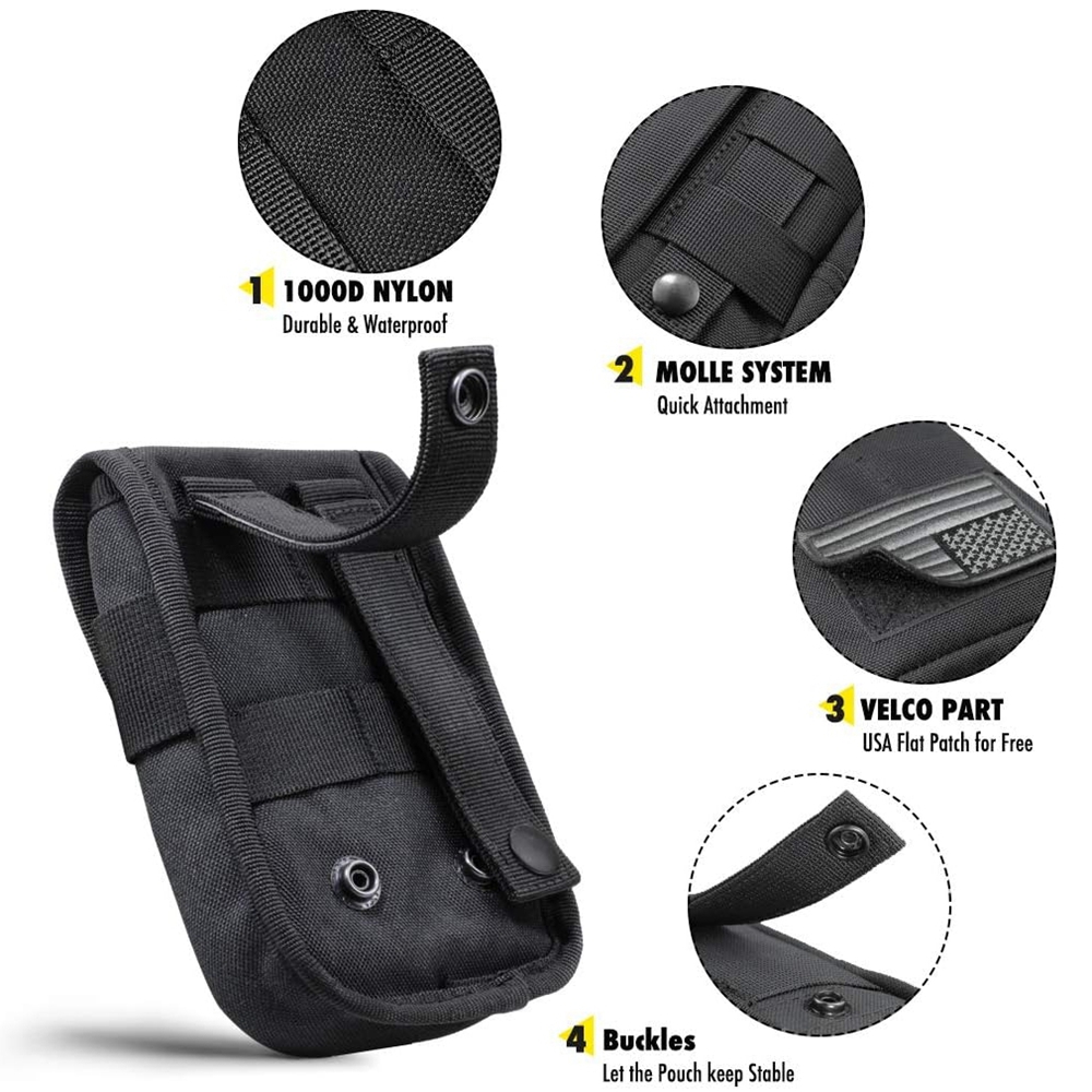 Taktische Handytasche Molle, S – Edc Carry Belt Bewertung und Preis