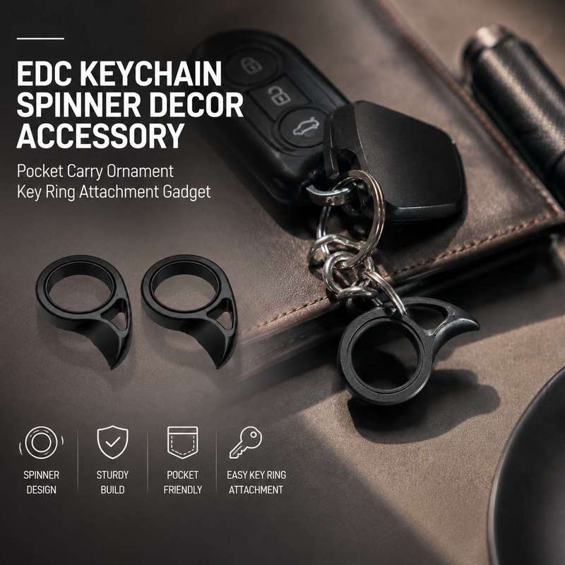 EDC Schlüsselanhänger Spinner  – Edc Carry Accessories Bewertung und Preis