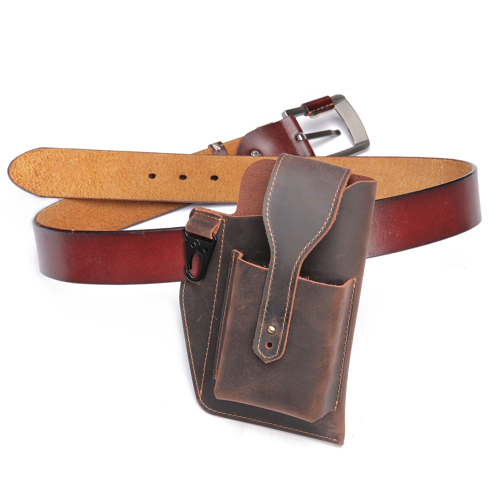 Crazy Horse Leder Handyholster – Edc Carry Bag For Men Bewertung und Preis