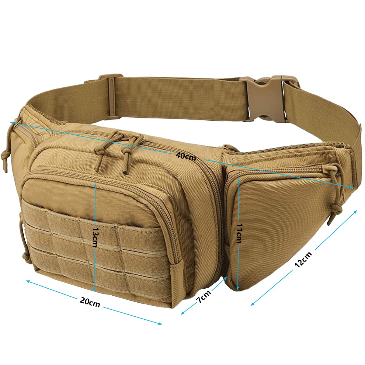 MOLLE Taktische Verdeckte Trag – Edc Concealed Carry Fanny Pack Bewertung und Preis