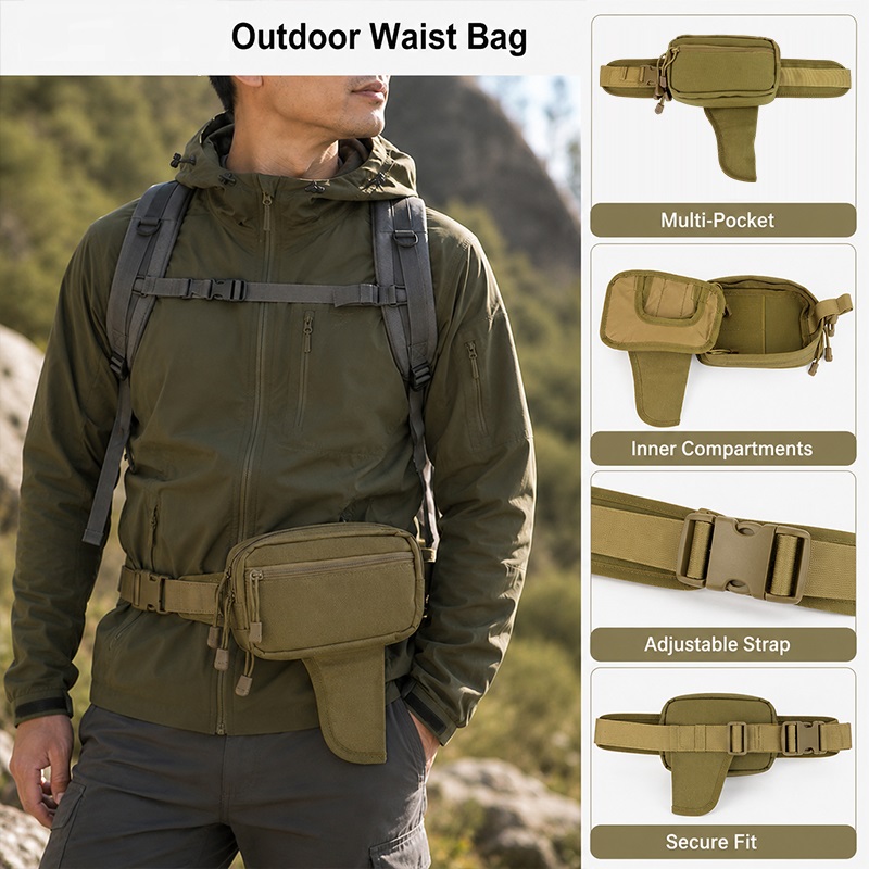 Multifunktionale Hüfttasche au – Edc Concealed Carry Fanny Pack Bewertung und Preis